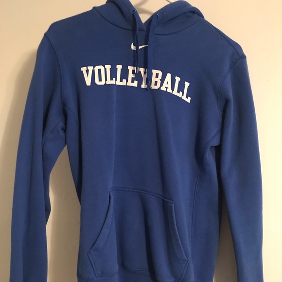 Nike Tops - Blue Nike volleyball hoodie
